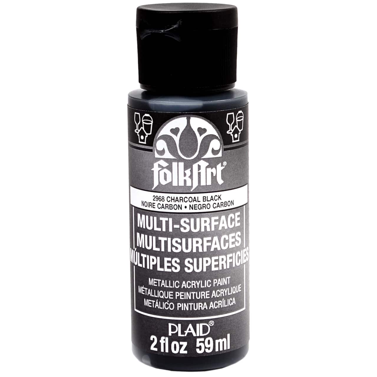 12 Pack: FolkArt® Multi-Surface Metallic Acrylic Paint